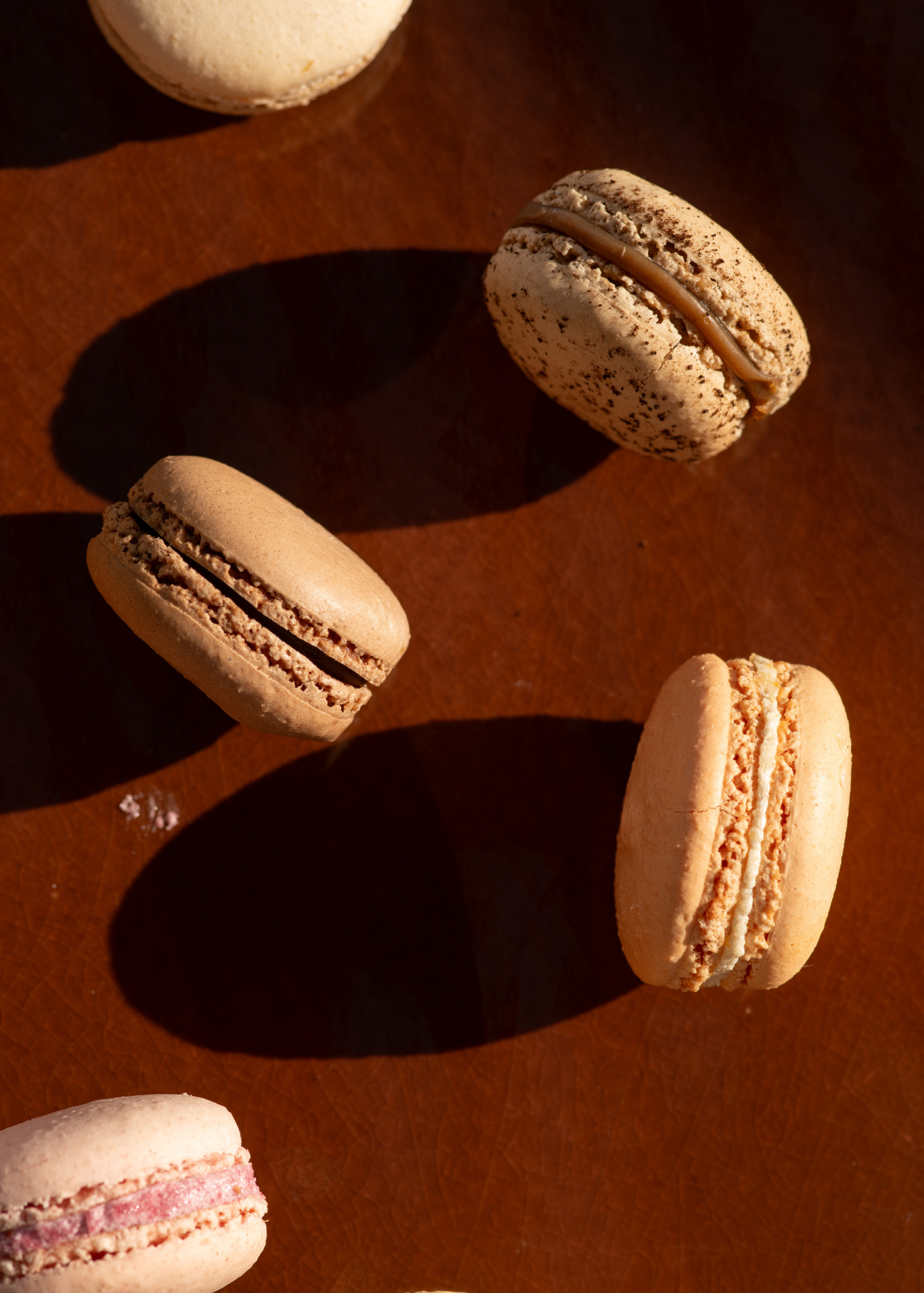 Macaron Abricot Nougat