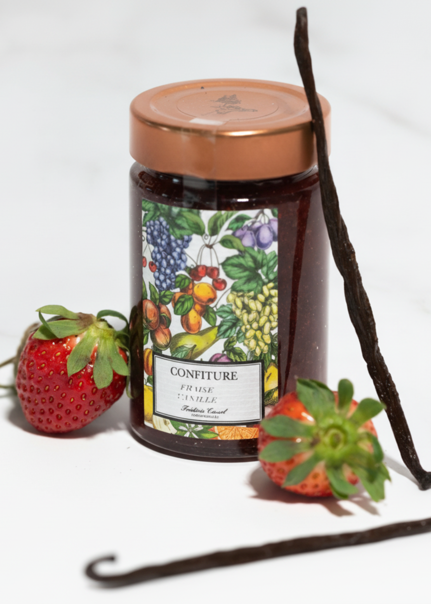 Confiture Fraise Vanille